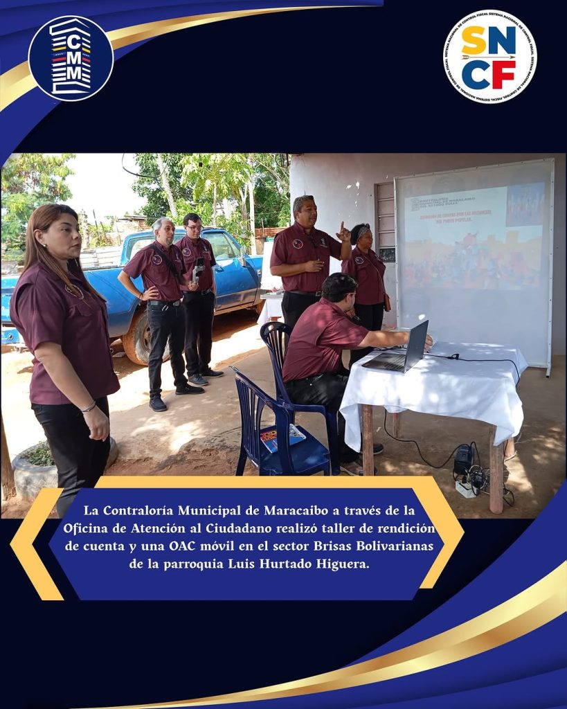 (VIDEO) 📢🏘️ ¡LA CONTRALORÍA LLEGA A TU BARRIO! Taller de Transparencia y OAC Móvil en Brisas Bolivarianas 13 Noticias Maracaibo