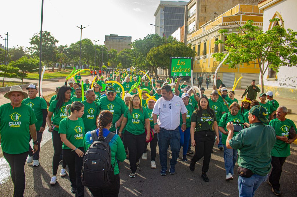 ¡Fiesta de Sabiduría y Alegría! Más de mil adultos mayores inundaron las calles de Maracaibo en colorida caminata 14 Noticias Maracaibo