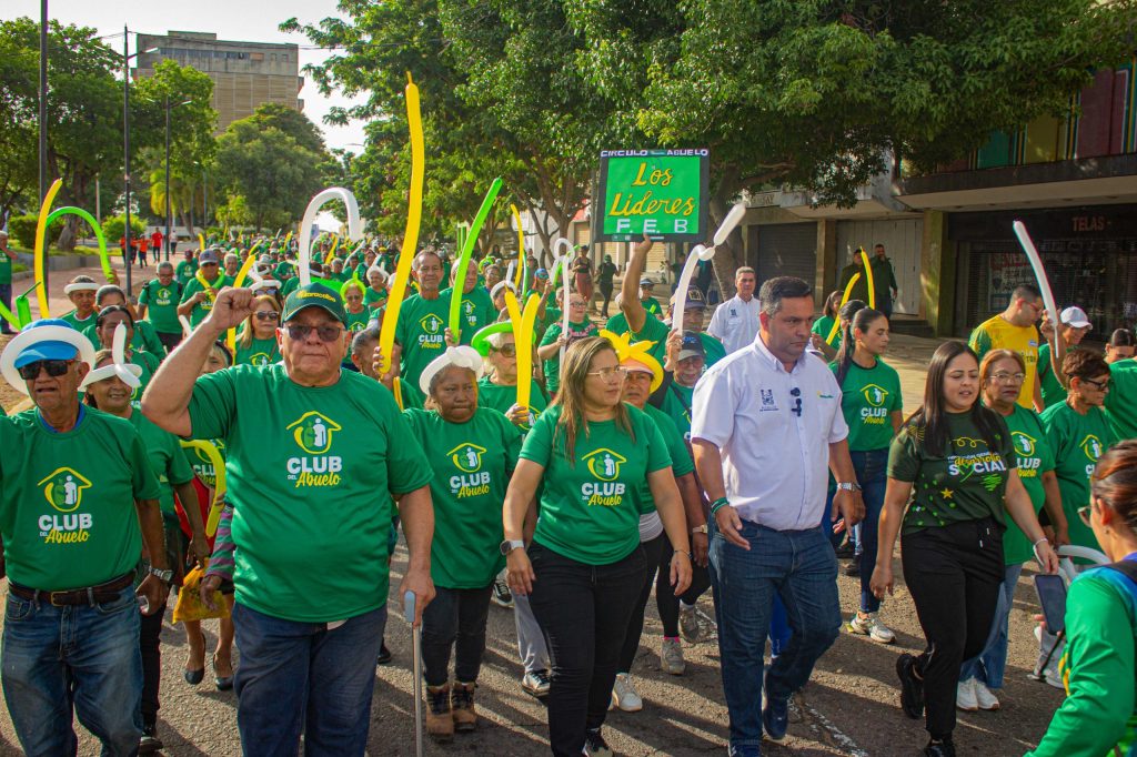 ¡Fiesta de Sabiduría y Alegría! Más de mil adultos mayores inundaron las calles de Maracaibo en colorida caminata 11 Noticias Maracaibo